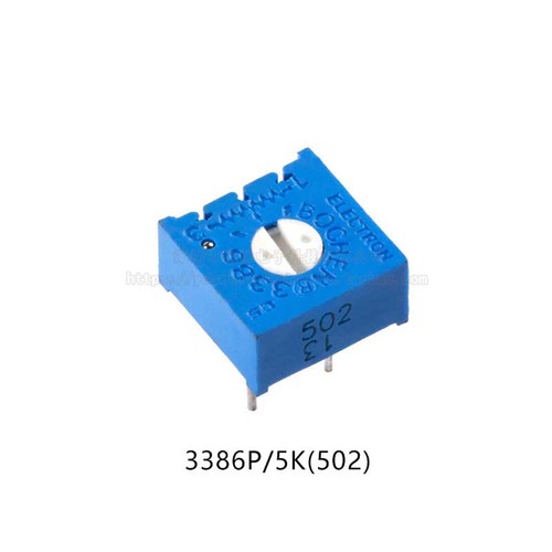 3386P Trimmpotentiometer Trimmer Potentiometer Spindeltrimmer Poti 100KOhm-1KOhm - Picture 11 of 15