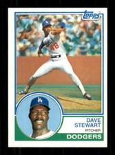 1983 Topps #532 Dave Stewart NM/NM+ Dodgers 519497