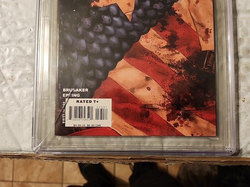 Captain America #25 CGC 9.6 Directors Cut SEHR SELTEN RARITÄT Tod von Steve Rogers - Bild 3 von 6