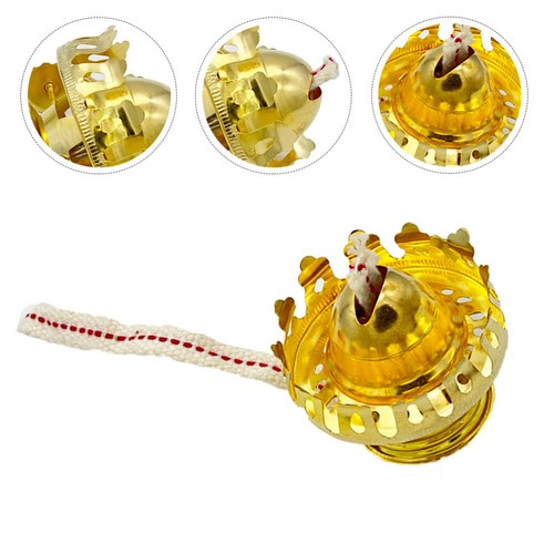 Lámpara de queroseno soporte de chimenea lámpara de aceite de queroseno piezas lámparas quemador aceite de queroseno - Imagen 2 de 12