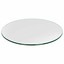 troysys glass table top pencil polish edge tempered glass 32" l round