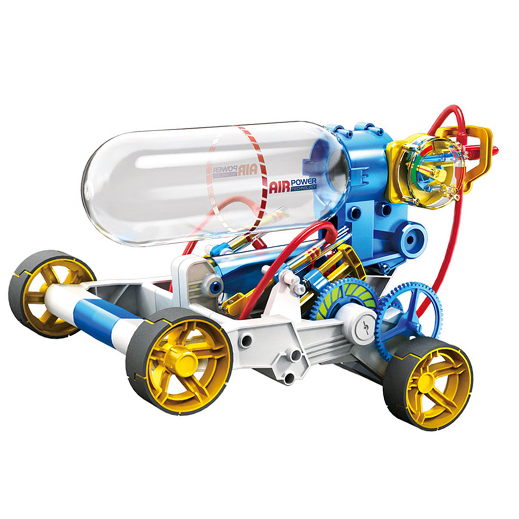 Air Engine Car Experiment DIY Physics Kits Toy Lab Basic Circuit Project Air Engine Car Experiment DIY Physics Kits Toy Lab Basic Circuit Project
