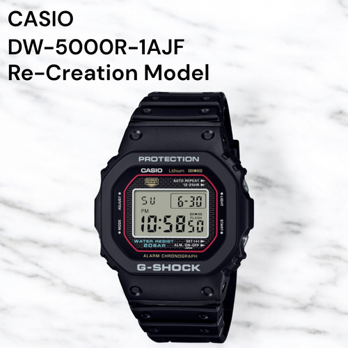 CASIO DW-5000R-1AJF Reproduction of the original G-SHOCK Made in JAPAN Near Mint - Picture 7 of 9