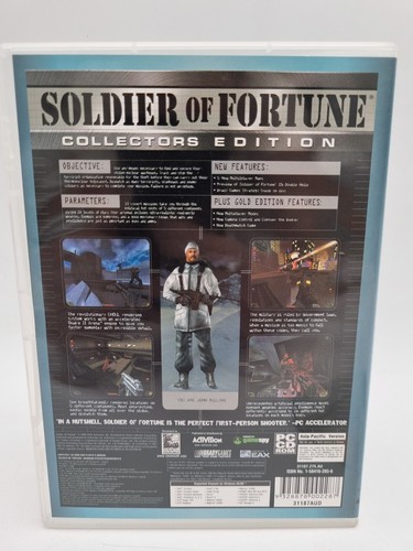 Soldier Of Fortune Collectors Edition PC First Person Shooter - Picture 2 of 2