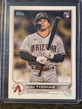 ALEK THOMAS 2022 Topps Update #US212 SSP Photo Image Variation Rookie RC