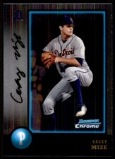 2018 Bowman Draft 1998 20th Anniversary Casey Mize Detroit Tigers #98B-CM