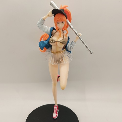 Costume da bagno baseball One Piece NAMI FIGURE ladro gatto glitter glamour sexy nudo - Foto 3 di 24