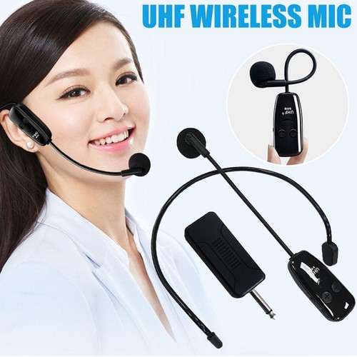 Plug&play One For Two Wireless Headset Microphone Amplifier Mixer Meeting Tool - Zdjęcie 2 z 10