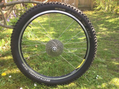 24 inch front & rear MTB wheels, Hope Bulb XC/Pro II hubs (100/135mm), Schwalbe - Picture 11 of 13