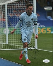 Chelsea FC Christian Pulisic Autographed Signed 8x10 EPL Photo JSA COA #12