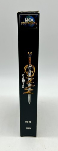 Conan The Destroyer VHS MCA Home Video 1984 Arnold Schwarzenegger 1991 Release - Picture 8 of 9