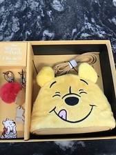 Disney Winnie the Pooh 3 piece Gift Set Crossbody Bag and 2 bag Charms.Brand New