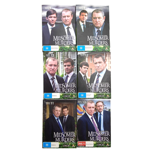 Midsomer Murders DVD Seasons 9 11 12 13 R4 John Nettles Drama TV series GoodCond