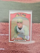 Gene Tenace 1972 Topps #189 Oakland Athletics VG-EX