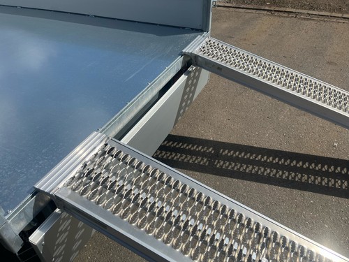 Auffahrrampe Alu gerade für Anssems KSX, 2400 x 300 mm, Traglast 2800 kg, 1 Paar - Bild 2 von 6