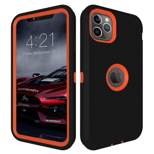 For iPhone 11 Pro Max Case Shockproof Hybrid Armor Case Cover+Screen Protector - Picture 15 of 19