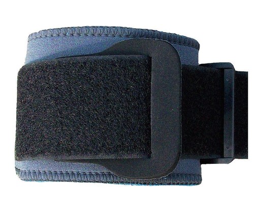 Impacto TS205M Elbow Support Layered Rubber Gray Size Medium  - Afbeelding 1 van 3