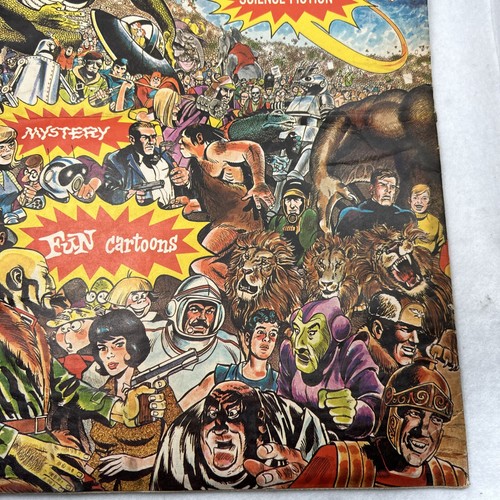 WHAM-O Giant Comics #1 April 1967 Over 1,500 Action Panels Sci-Fi Mystery Fun - Picture 23 of 24