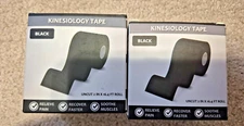 ☆SB SOX - Kinesiology Tape 2x16' Uncut Rolls Best Latex FREE Waterproof