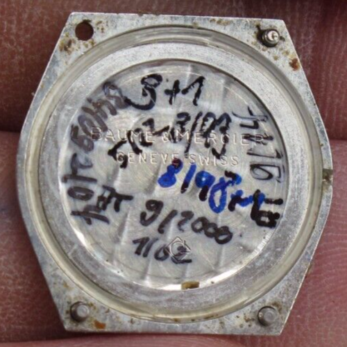 Seltene DAU Baume & Mercier 5208.038 mit Diamant Dial (16 St) Stahl/Gold um 1990 - Bild 18 von 21