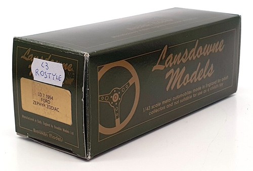 Lansdowne Models 1/43 Scale LDM7 - 1954 Ford Zephyr Zodiac - Rostyle Wheels - Picture 5 of 5