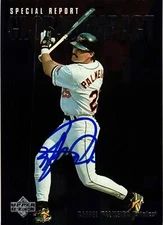 1998 Upper Deck Signed MLB Baseball Card AUTO You Pick 1 For Set