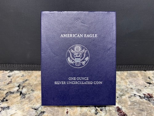 2007 W BU AMERICAN SILVER EAGLE $1 ONE TROY OUNCE .999 SILVER - Picture 4 of 7