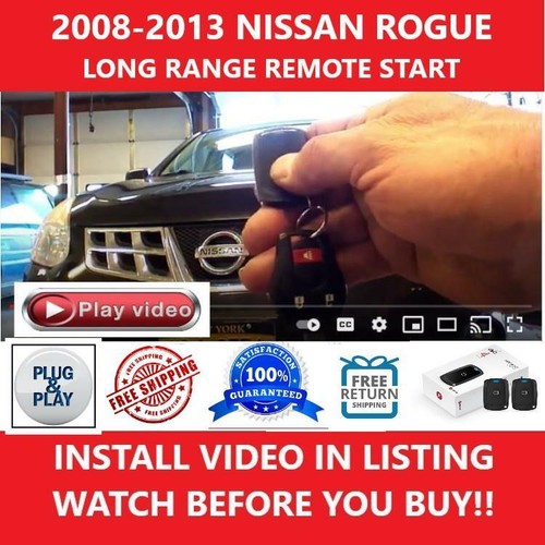 Plug and Play Remote Start Fits Nissan Rogue 20082013 Fortin RFK411 eBay