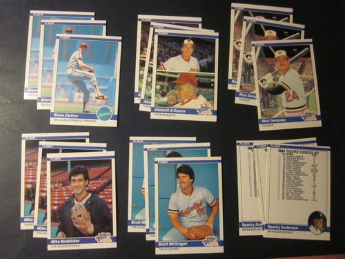 1984 Fleer Baseball Pick Choose Finish Your Set (1-660) NM/MT - Stars - Bild 239 von 245