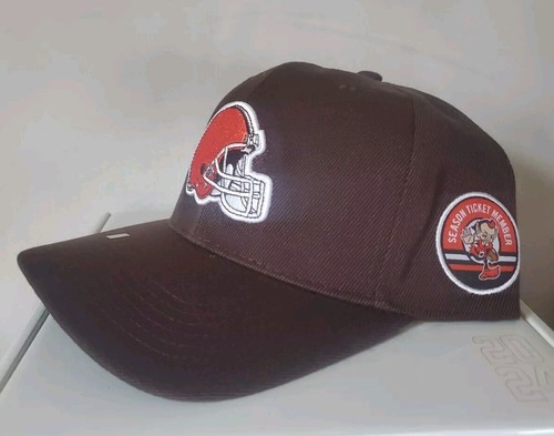 NFL Cleveland Browns 2024 Season Ticket Holder Brand New Adjustable Hat Cap - Picture 2 of 3