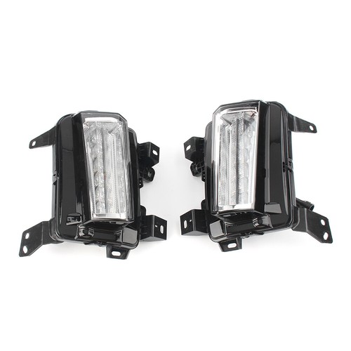 For Cadillac XT5 17-19 18 LED DRL Daytime Running Lights w/Turn Signal Fog Lamps - Picture 5 of 12