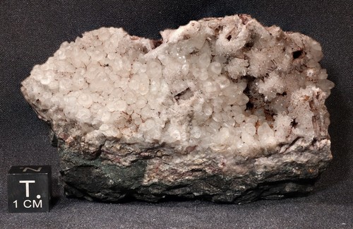 7.8 cm Calcite crystals w/ quartz & anhydrite from Woodland Park, New Jersey - Picture 2 of 9