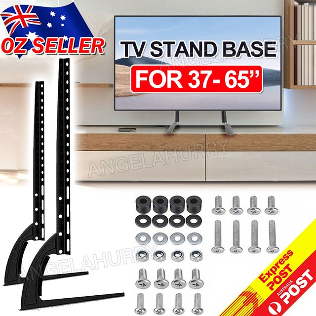 Universal Table TV Stand Bracket Base VESA Pedestal Top Mount For 14-75 inch NEW Universal Table TV Stand Bracket Base VESA Pedestal Top Mount For 14-75 inch NEW
