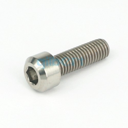 M8x1.25 15-55mm GR5 Titanium Motorcycle Chamfer Column Head Cap Screw Bolts - Picture 12 of 20