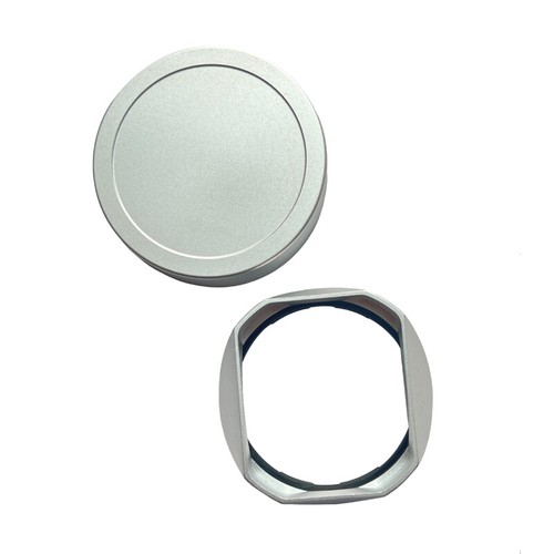 Paraluce quadrato in metallo a baionetta viene fornito con tappo in metallo gratuito per Fujifilm GFX100RF - Foto 3 di 11