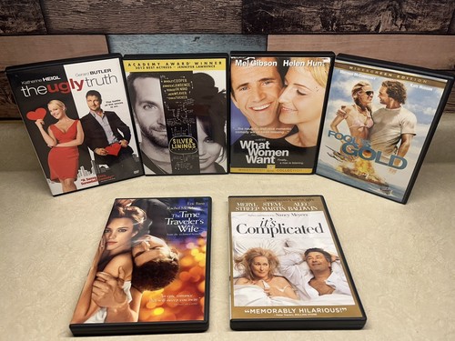 6 DVD Lot - Fools Gold - Time Travelers Wife - The Ugly Truth  - Picture 1 of 8