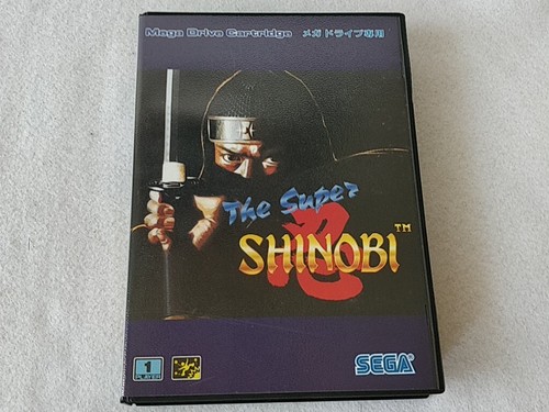 The SUPER SHINOBI The Revenge of Shinbi SEGA MEGA DRIVE Game set-e0819- - 第 11/17 張圖片