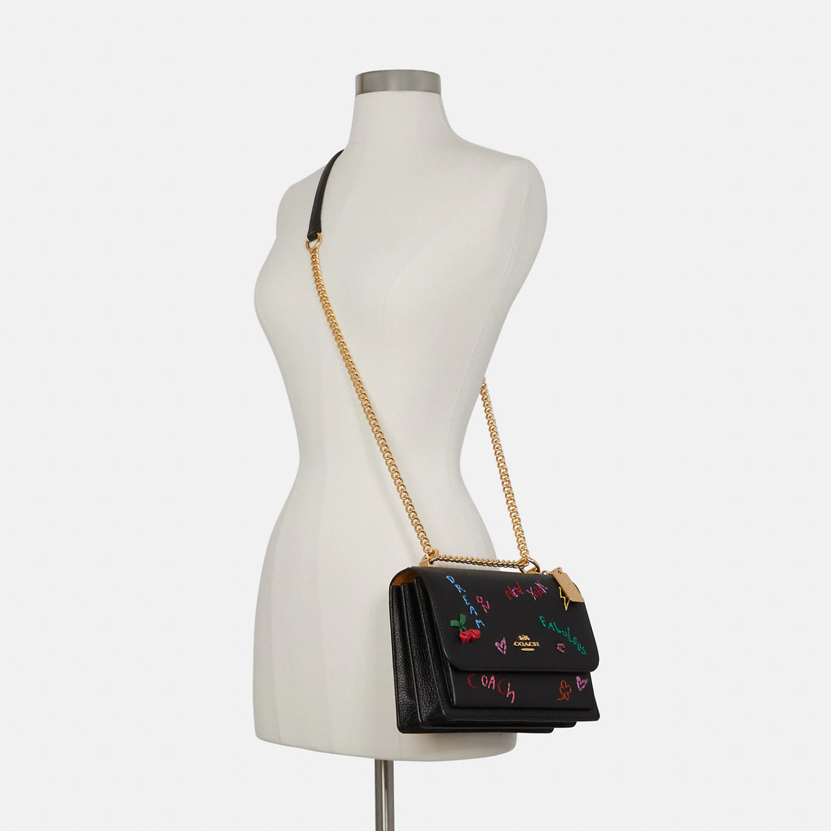 りーこ NWT Coach Klare Crossbody With Diary Embroidery Limited Edition