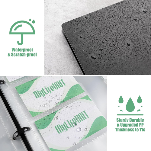 Business Card Book , Name Card Holder Book with 600 Business Cards Ca - Picture 5 of 12