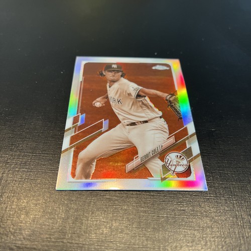 2021 Topps Chrome Gerrit Cole Sepia Refractor 80 SP Parallel YANKEES