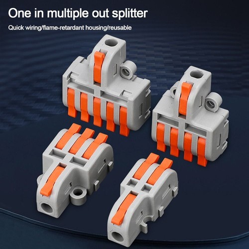 Universal Quick Terminal Block Compact Push-in Terminal Blocks Electrical