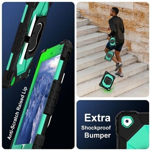 For iPad 9th 7th 8th Gen 10.2" Case Rugged Shockproof Heavy Duty Stand Cover Kid - Picture 94 of 132