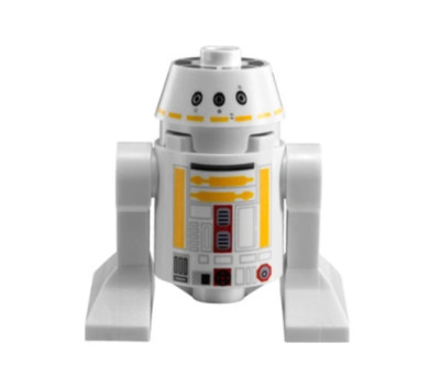 Authentic LEGO Star Wars R5-F7 Minifigure sw370 9495 75023 Gold Leaders Y-Wing