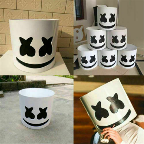 Máscara DJ Casco Cabeza Completa Halloween Juegos con disfraces Máscara Bar Accesorios Música - Imagen 3 de 6