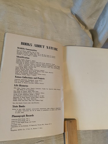 Boy Scouts Of America Nature Merit Badge Series Vintage BSA Trustworthy GBKSF BR - Picture 12 of 12