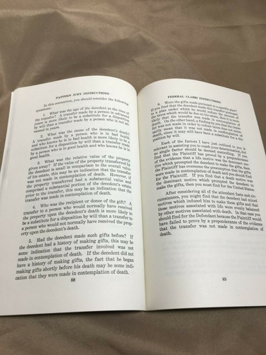 Pattern Jury Instructions Civil Cases 1983 Edition - Imagen 4 de 4