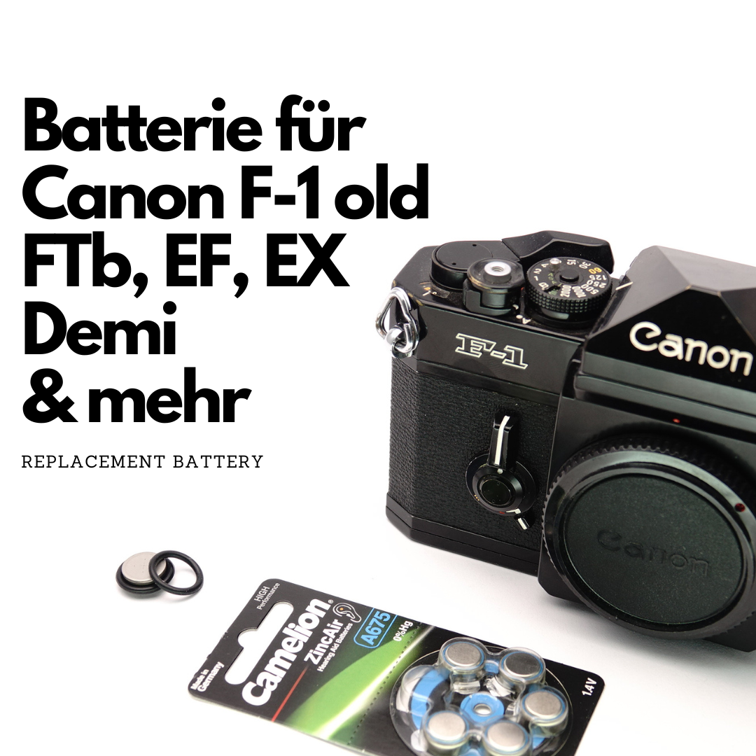 Ausgeknipst Batterie für Canon Canonet QL17 GIII, GL19 GIII