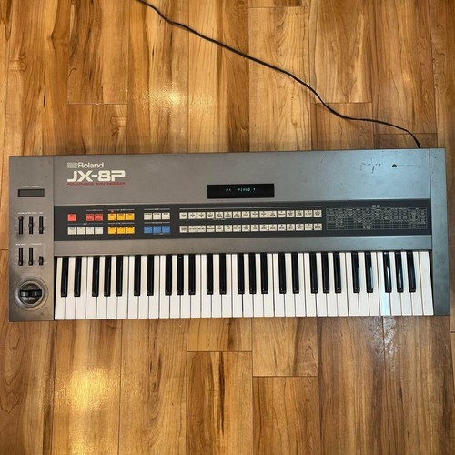 Roland JX-8P Synthesizer 61 keys keyboard Working Confirmed - Picture 1 of 10