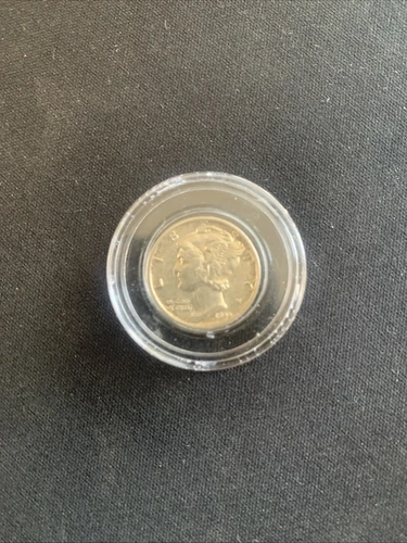 1944 S au-Unc Mercury Dime