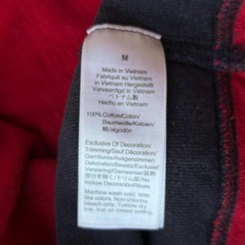 Camicia Rugby Vintage J CREW ALWAYS Uomo M Girocollo Remi Pieced Righe 1984 LS - Foto 8 di 8